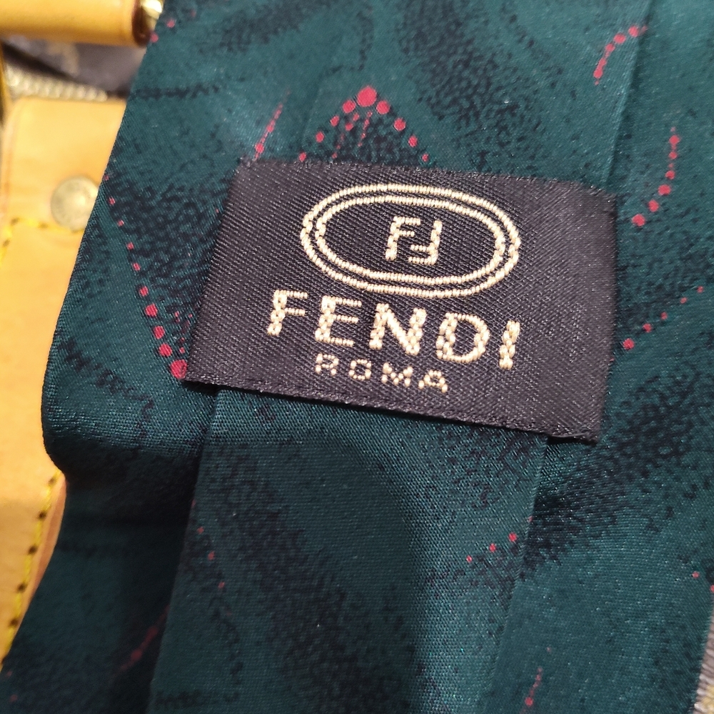VTG FENDI ROMA TIE